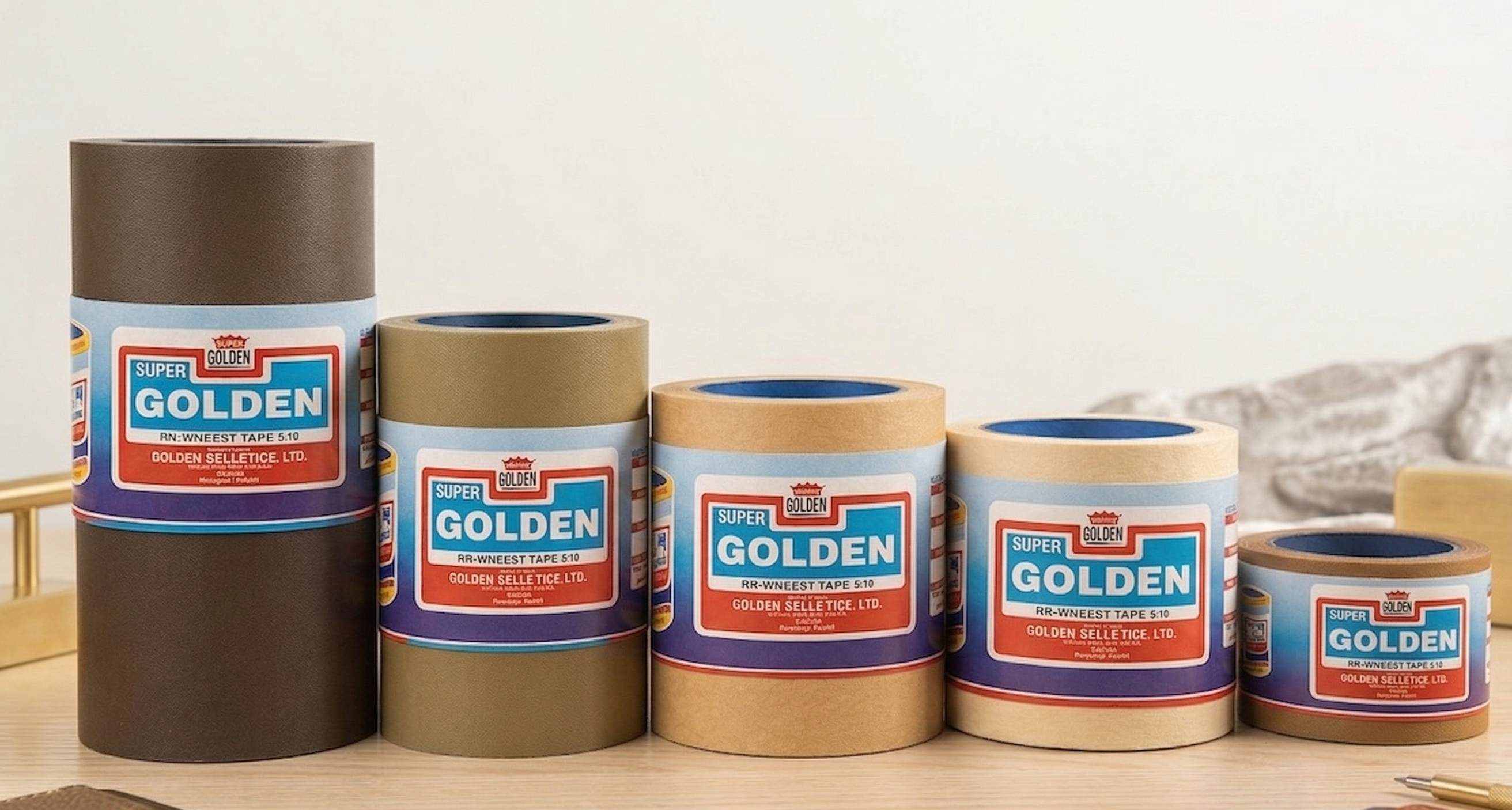 Golden Rolls Rice Rubber Rolls